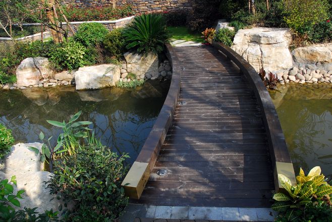 上海景瑞望府 新古典 住宅 別墅 木橋 景觀亭 景觀設計(SED新西林景觀國際,受邀加入ASLA協會,擁有風景園林工程設計專項甲級,業務范圍:住宅及社區設計、酒店及度假設計、養老地產及產業園區設計、商業地產設計、城市及空間設計、城市規劃設計)